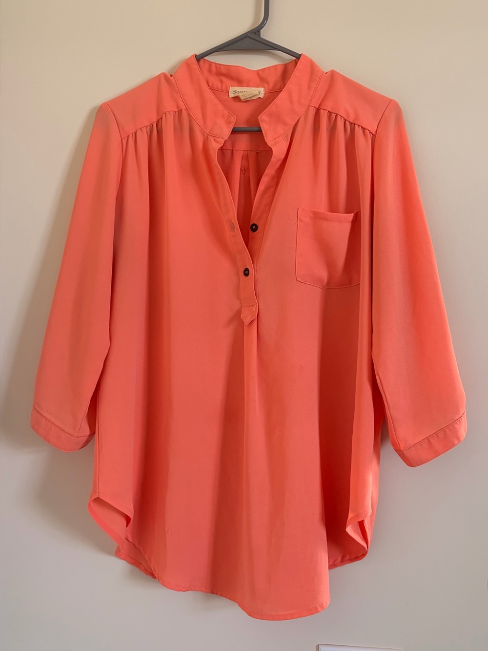 Pretty Good Henley Blouse